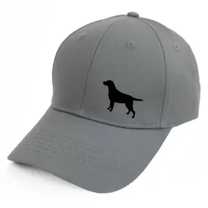 Keps med en Labrador