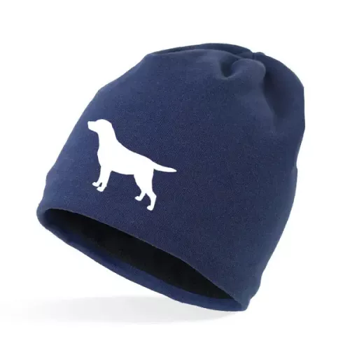 Fleecefodrad Mössa med Labrador