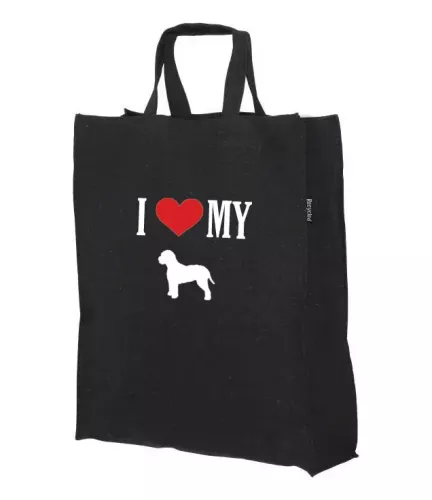 Shoppingkasse med Lagotto Romagnolo