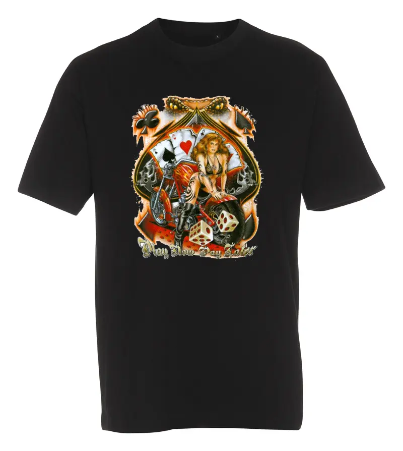 T-shirt Spade Girl with Chopper