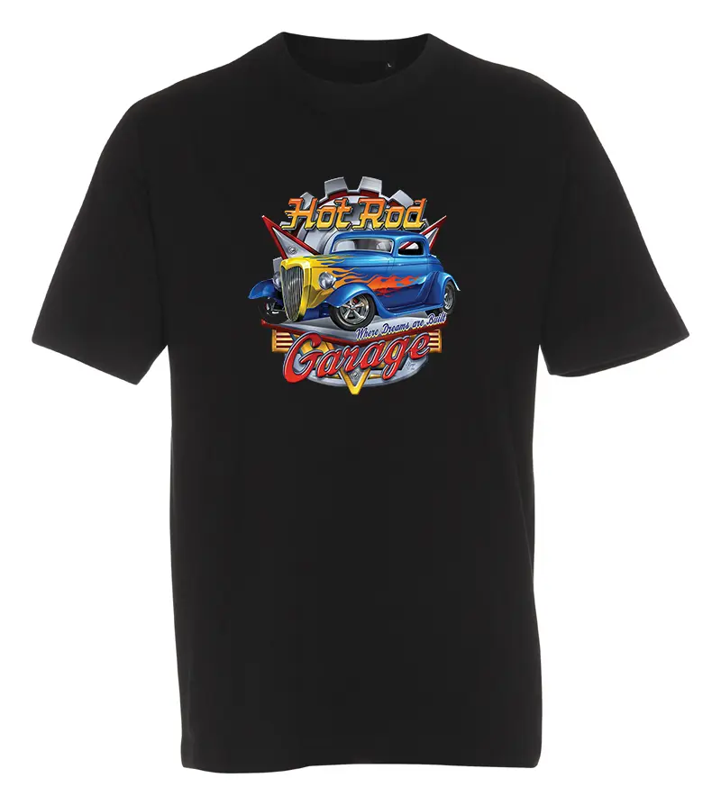 T-shirt Hot Rod Garage