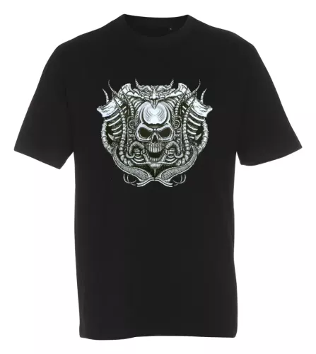 T-shirt Motor Skull