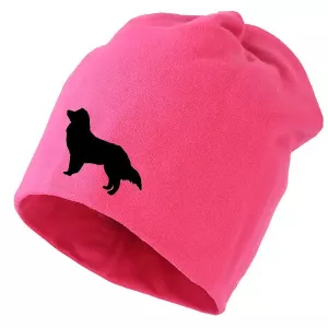 Mössa med Miniature American Shepherd