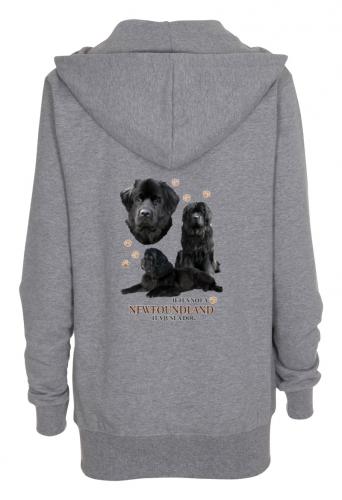 Huvjacka med Newfoundland
