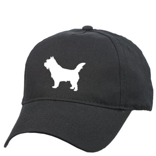 Keps med Norwichterrier