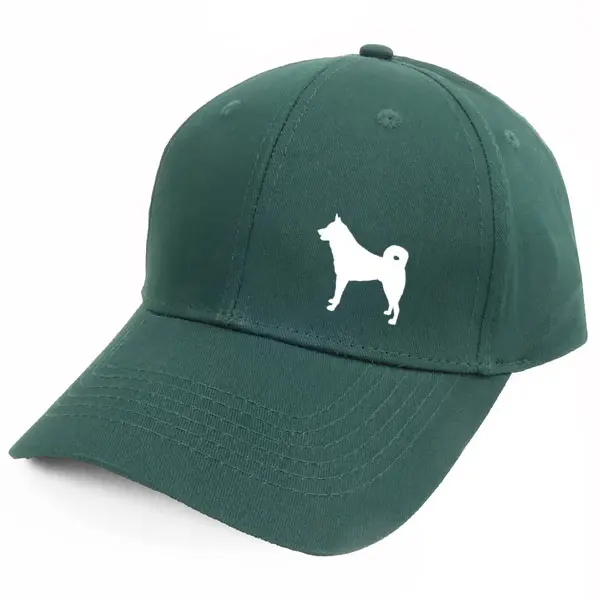 Keps med en Östsibirisk Lajka