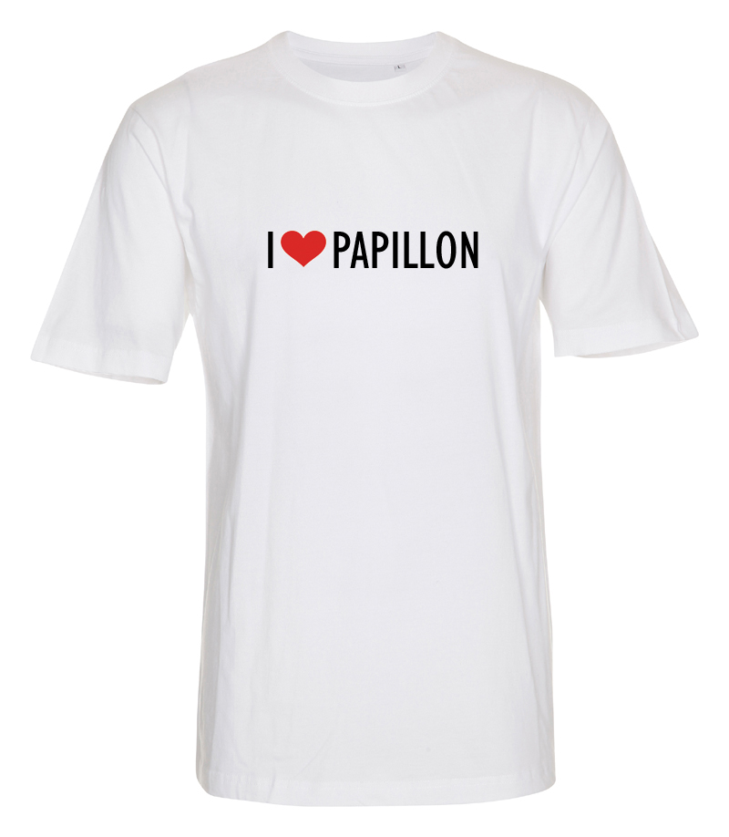 T-shirt "I Love" Papillon