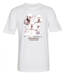 T-shirt med Pudel