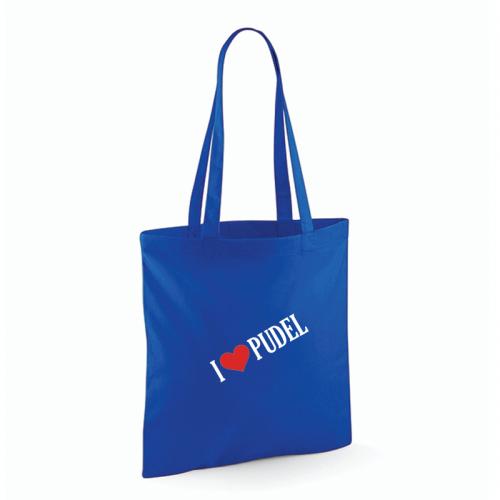 Strandkasse "I Love" Pudel