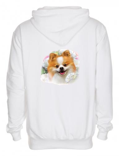 Huvjacka med Pomeranian