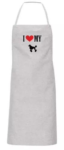 Förkläde med Pudel