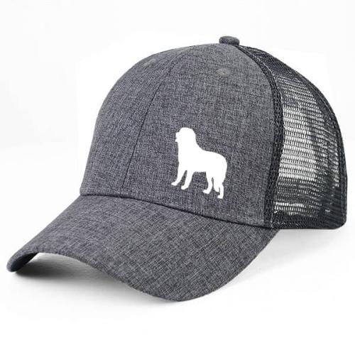 Gråmelerad Keps med Pyreneisk Mastiff