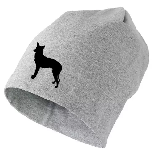 Mössa med Podengo Portugues