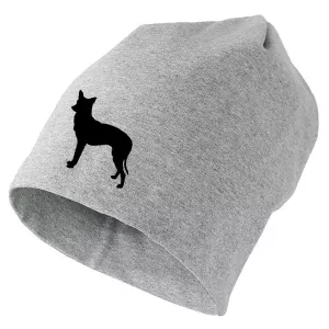 Mössa med Podengo Portugues