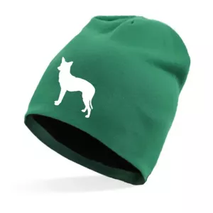 Fleecefodrad Mössa med Podengo Portugues