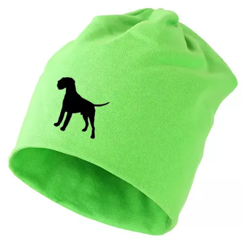 Mössa med Riesenschnauzer