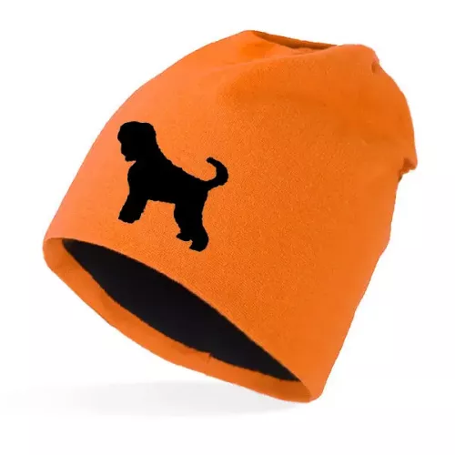 Fleecefodrad Mössa med Rysk Svart Terrier