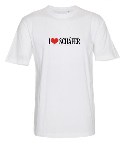 T-shirt "I Love" Schäfer