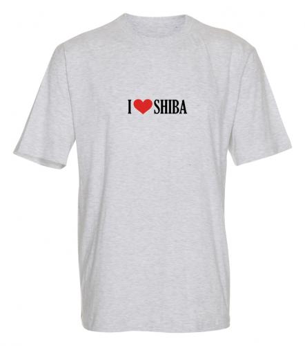 T-shirt "I Love" Shiba