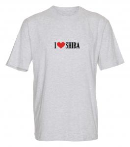 T-shirt "I Love" Shiba