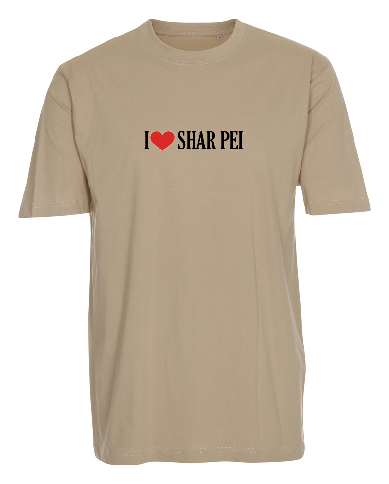 T-shirt "I Love" Shar Pei
