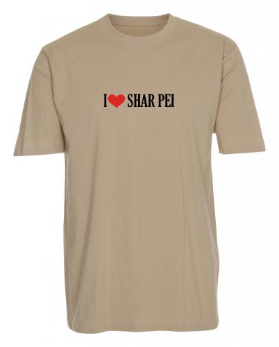 T-shirt "I Love" Shar Pei