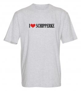 T-shirt "I Love" Schipperke
