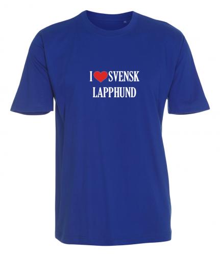 T-shirt "I Love" Svensk Lapphund