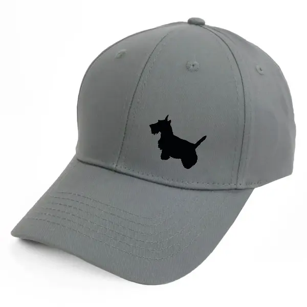 Keps med en Skotsk Terrier