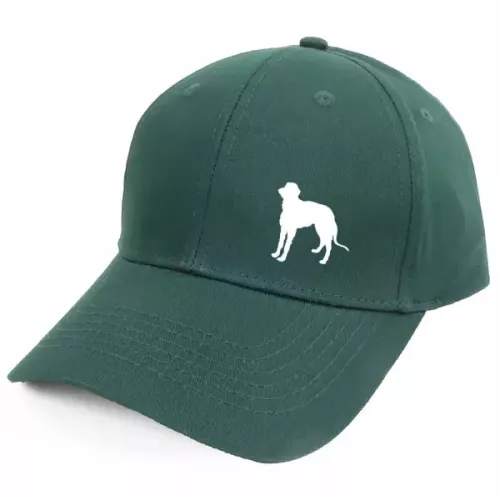 Keps med en Skotsk Hjorthund