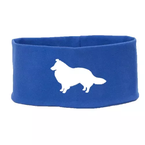 Pannband med Shetland Sheepdog