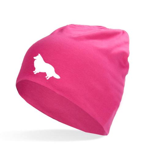 Barnmössa med Shetland Sheepdog