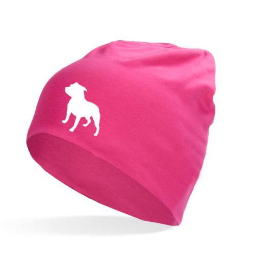 Barnmössa med Staffordshire Bullterrier