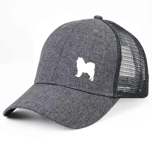 Gråmelerad Keps med Samojed