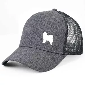 Gråmelerad Keps med Samojed