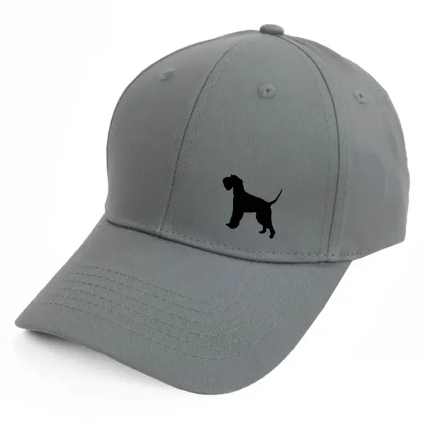 Keps med en Schnauzer