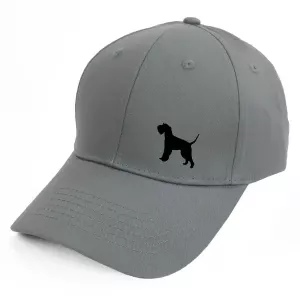 Keps med en Schnauzer