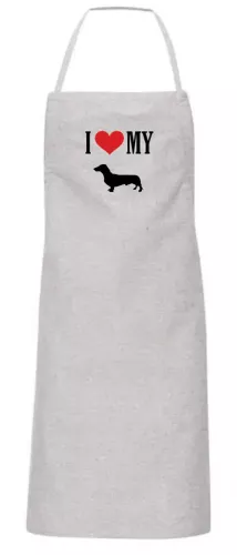 Förkläde med Korthårig Tax