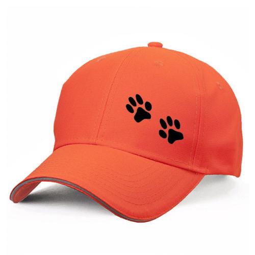 Orange Keps med Tassar