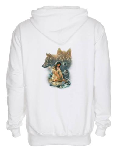 Huvjacka med Vargmotiv