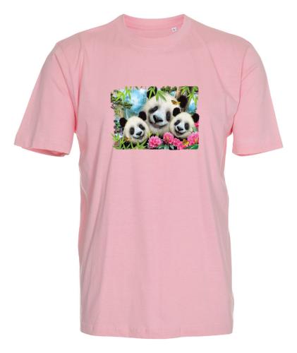 T-shirt med Pandor storlek 8-10 år