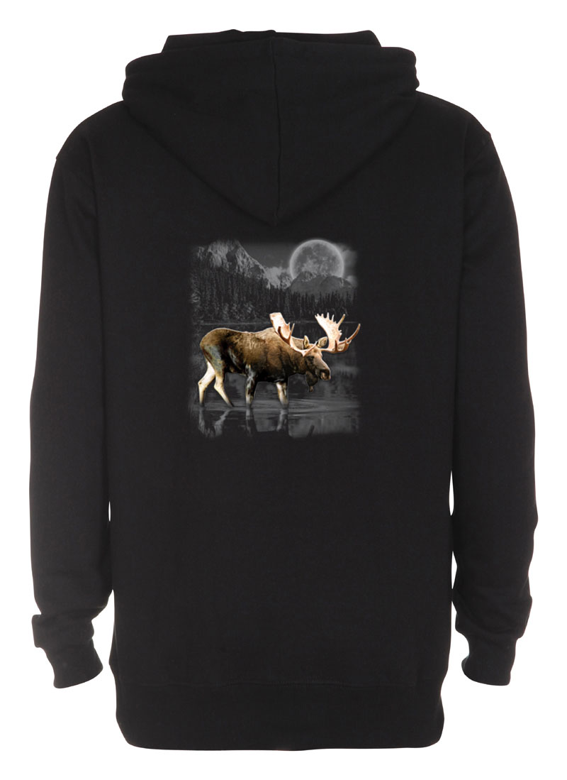 Huvjacka med Älgmotiv