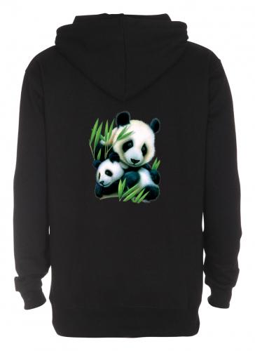 Luvtröja med Pandamotiv