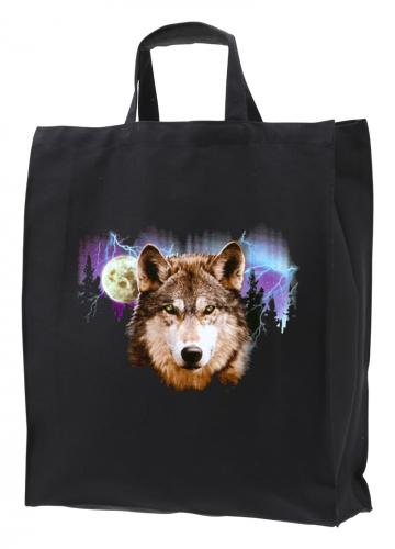 Tygkasse med Vargmotiv