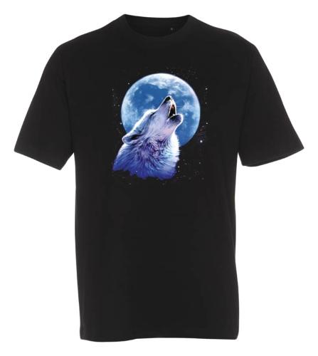 T-shirt med Vargmotiv