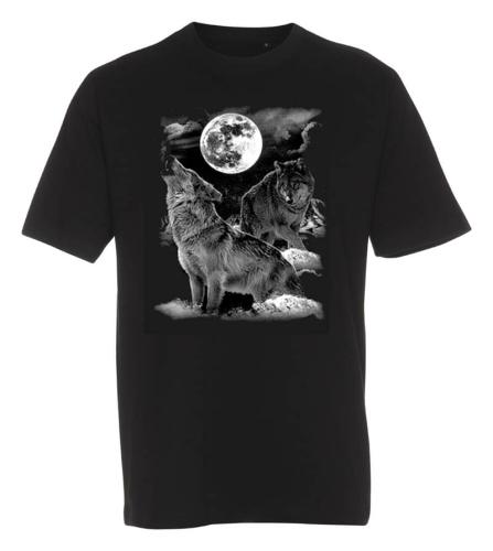 T-shirt med Vargmotiv