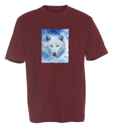 T-shirt med Vargmotiv