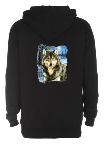 Huvjacka med Vargmotiv