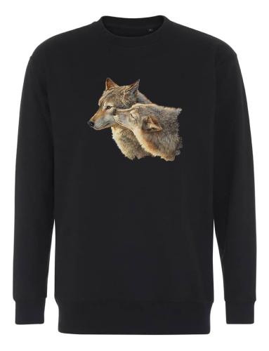 Collegetröja Wolf Kiss