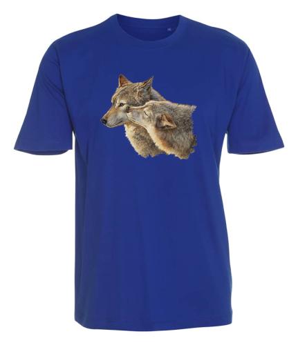 T-shirt med Vargmotiv